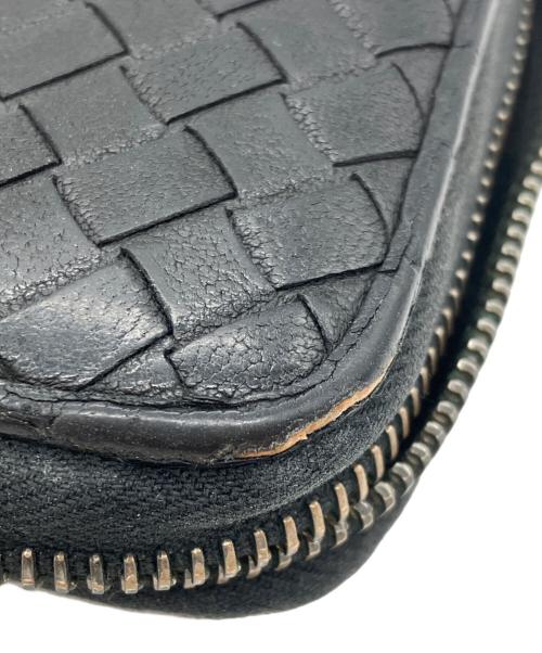 BOTTEGA VENETA（ボッテガベネタ）BOTTEGA VENETA (ボッテガベネタ) 長財布 ブラックの古着・服飾アイテム