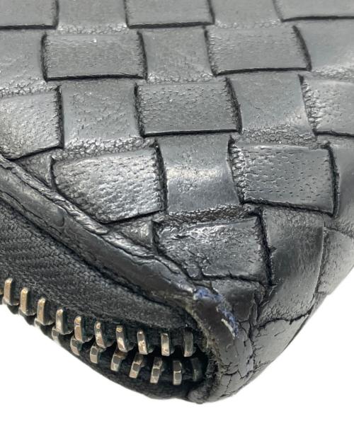 BOTTEGA VENETA（ボッテガベネタ）BOTTEGA VENETA (ボッテガベネタ) 長財布 ブラックの古着・服飾アイテム