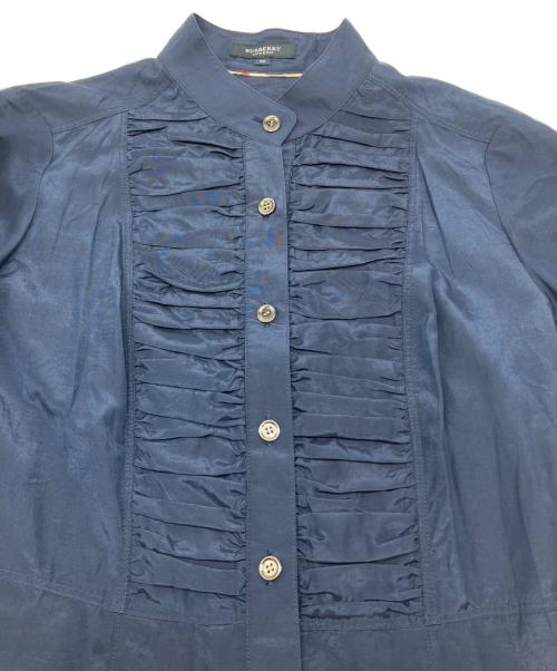 BURBERRY LONDON（バーバリーロンドン）BURBERRY LONDON (バーバリーロンドン) 長袖ワンピース ネイビー サイズ:38の古着・服飾アイテム
