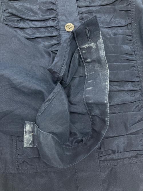 BURBERRY LONDON（バーバリーロンドン）BURBERRY LONDON (バーバリーロンドン) 長袖ワンピース ネイビー サイズ:38の古着・服飾アイテム