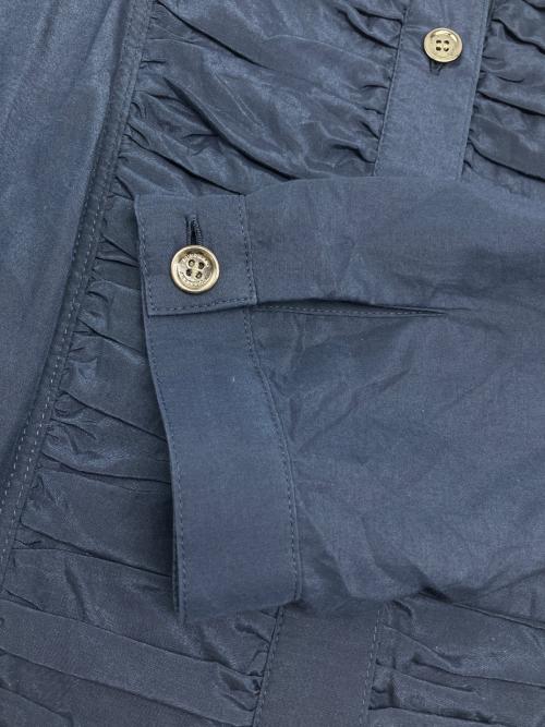 BURBERRY LONDON（バーバリーロンドン）BURBERRY LONDON (バーバリーロンドン) 長袖ワンピース ネイビー サイズ:38の古着・服飾アイテム