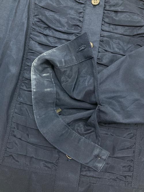 BURBERRY LONDON（バーバリーロンドン）BURBERRY LONDON (バーバリーロンドン) 長袖ワンピース ネイビー サイズ:38の古着・服飾アイテム