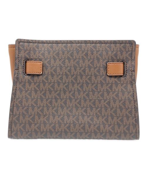 MICHAEL KORS（マイケルコース）MICHAEL KORS (マイケルコース) ショルダーバッグ ブラウンの古着・服飾アイテム