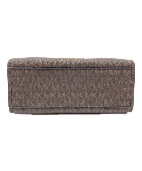MICHAEL KORS（マイケルコース）MICHAEL KORS (マイケルコース) ショルダーバッグ ブラウンの古着・服飾アイテム