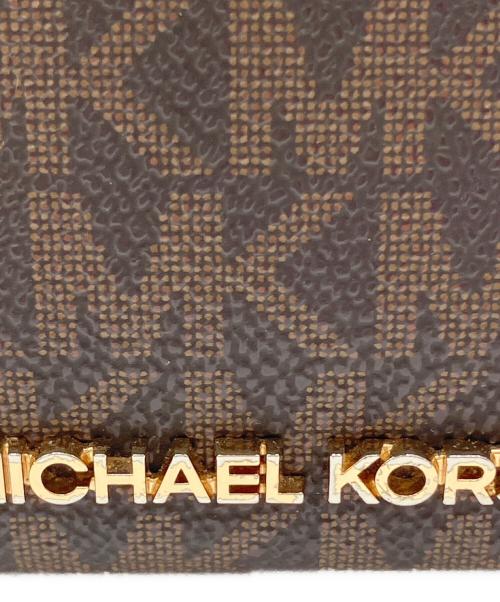 MICHAEL KORS（マイケルコース）MICHAEL KORS (マイケルコース) ショルダーバッグ ブラウンの古着・服飾アイテム
