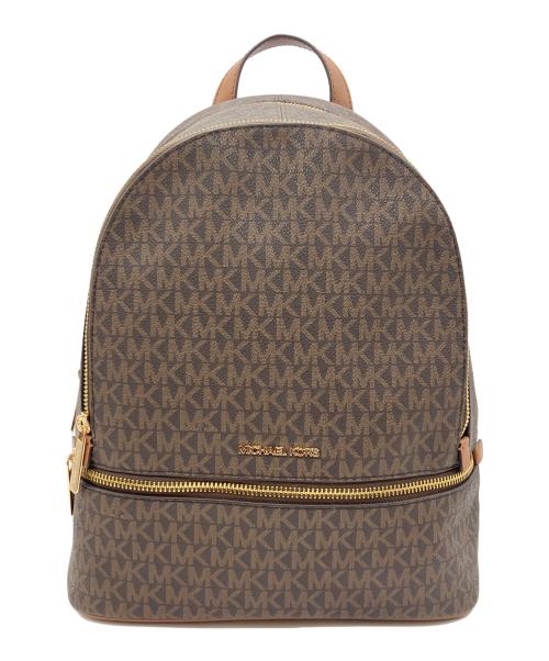 MICHAEL KORS（マイケルコース）MICHAEL KORS (マイケルコース) リュック ブラウンの古着・服飾アイテム