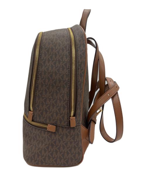 MICHAEL KORS（マイケルコース）MICHAEL KORS (マイケルコース) リュック ブラウンの古着・服飾アイテム