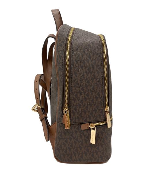 MICHAEL KORS（マイケルコース）MICHAEL KORS (マイケルコース) リュック ブラウンの古着・服飾アイテム