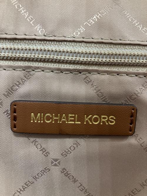 MICHAEL KORS（マイケルコース）MICHAEL KORS (マイケルコース) リュック ブラウンの古着・服飾アイテム