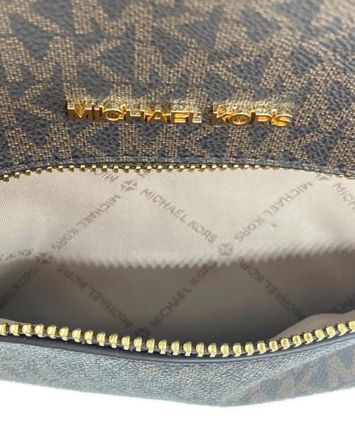 MICHAEL KORS（マイケルコース）MICHAEL KORS (マイケルコース) リュック ブラウンの古着・服飾アイテム