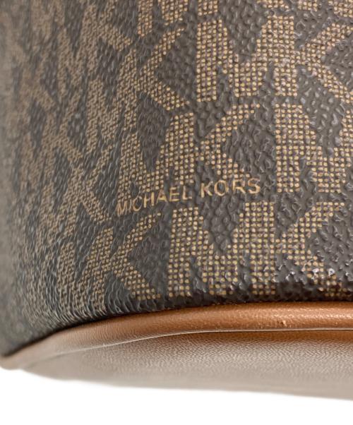 MICHAEL KORS（マイケルコース）MICHAEL KORS (マイケルコース) リュック ブラウンの古着・服飾アイテム