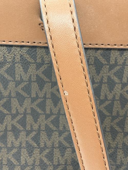 MICHAEL KORS（マイケルコース）MICHAEL KORS (マイケルコース) リュック ブラウンの古着・服飾アイテム