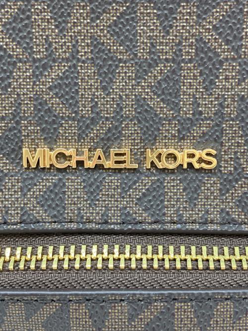 MICHAEL KORS（マイケルコース）MICHAEL KORS (マイケルコース) リュック ブラウンの古着・服飾アイテム