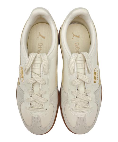 PUMA（プーマ）PUMA (プーマ) ローカットスニーカー ベージュ サイズ:23.5㎝の古着・服飾アイテム