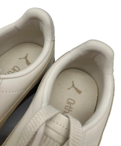 PUMA（プーマ）PUMA (プーマ) ローカットスニーカー ベージュ サイズ:23.5㎝の古着・服飾アイテム