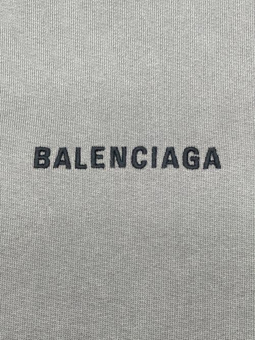 BALENCIAGA（バレンシアガ）BALENCIAGA (バレンシアガ) プルオーバーパーカー グレー サイズ:Ｍの古着・服飾アイテム