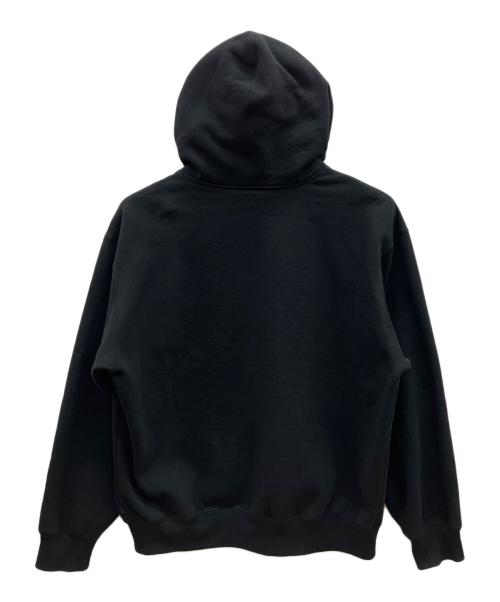 SUPREME（シュプリーム）SUPREME (シュプリーム) ジップパーカー ジップアップ フーデッドスウェットシャツ Sロゴ  ブラック サイズ:XLの古着・服飾アイテム