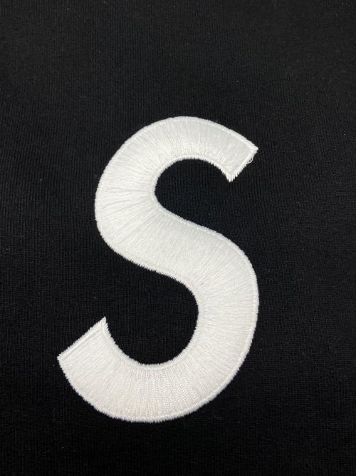 SUPREME（シュプリーム）SUPREME (シュプリーム) ジップパーカー ジップアップ フーデッドスウェットシャツ Sロゴ  ブラック サイズ:XLの古着・服飾アイテム
