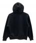 SUPREME (シュプリーム) ジップパーカー ジップアップ フーデッドスウェットシャツ Sロゴ  ブラック サイズ:XL：30000円