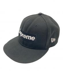 New Era×SUPREME（ニューエラ×シュプリーム）の古着「ボックスロゴキャップ」｜ブラック