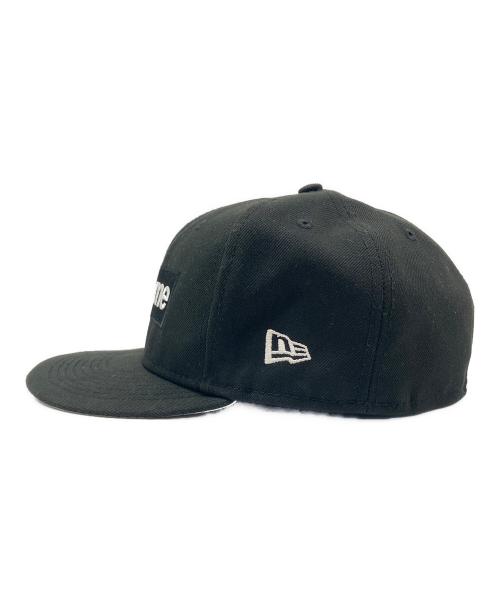 New Era（ニューエラ）New Era (ニューエラ) SUPREME (シュプリーム) ボックスロゴキャップ ブラックの古着・服飾アイテム