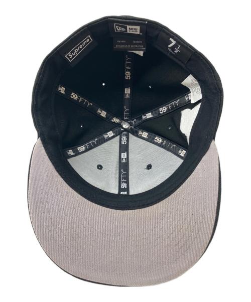 New Era（ニューエラ）New Era (ニューエラ) SUPREME (シュプリーム) ボックスロゴキャップ ブラックの古着・服飾アイテム