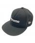 New Era（ニューエラ）の古着「ボックスロゴキャップ」｜ブラック