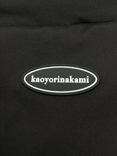 kaoyorinakami（カオヨリナカミ）kaoyorinakami (カオヨリナカミ) 中綿ジャケット アイボリー×ブラック サイズ:Lの古着・服飾アイテム