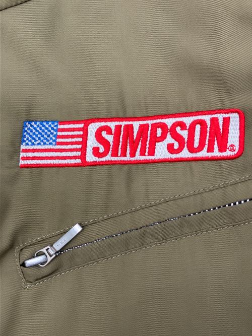 SIMPSON（シンプソン）SIMPSON (シンプソン) プロテクタージャケット オリーブ サイズ:LLの古着・服飾アイテム