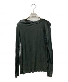 A.P.C.（アーペーセー）の古着「90s長袖カットソー　古着」｜グリーン