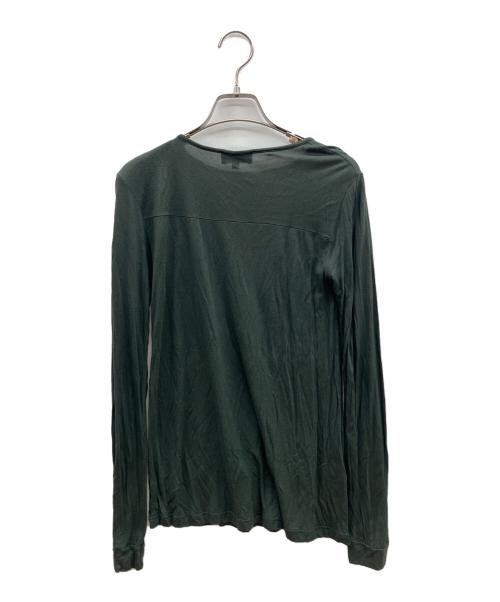 A.P.C.（アーペーセー）A.P.C. (アーペーセー) 90s長袖カットソー　古着 グリーン サイズ:Sの古着・服飾アイテム