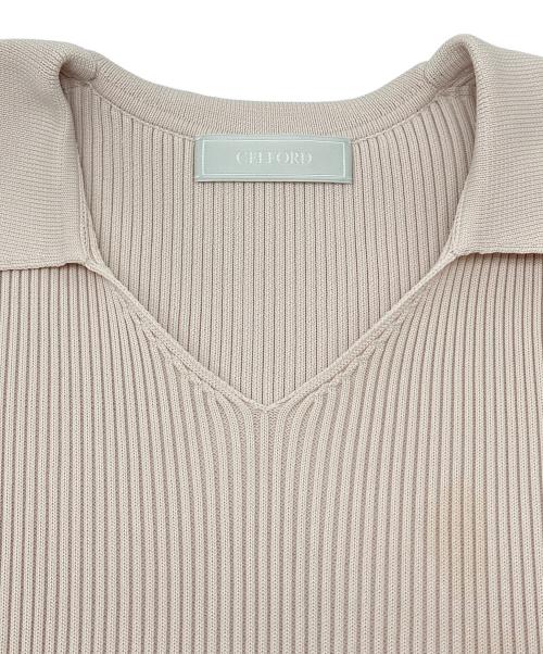 CELFORD（セルフォード）CELFORD (セルフォード) 長袖ワンピース ピンク サイズ:38の古着・服飾アイテム