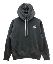 THE NORTH FACE（ザ ノース フェイス）の古着「プルオーバーパーカー」｜チャコールグレー