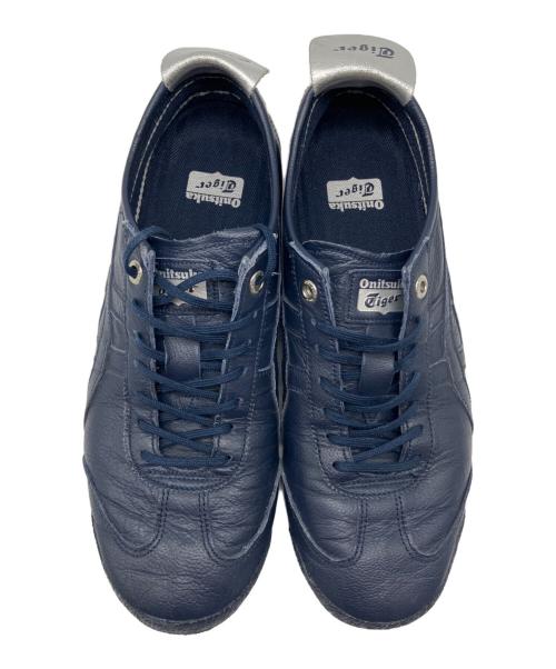 Onitsuka Tiger（オニツカタイガー）Onitsuka Tiger (オニツカタイガー) ローカットスニーカー MEXICO 66 SD（メキシコ ロクロク エスディー） ネイビー サイズ:23.5㎝の古着・服飾アイテム