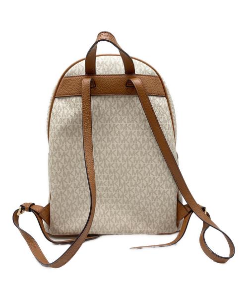 MICHAEL KORS（マイケルコース）MICHAEL KORS (マイケルコース) リュック ホワイトの古着・服飾アイテム