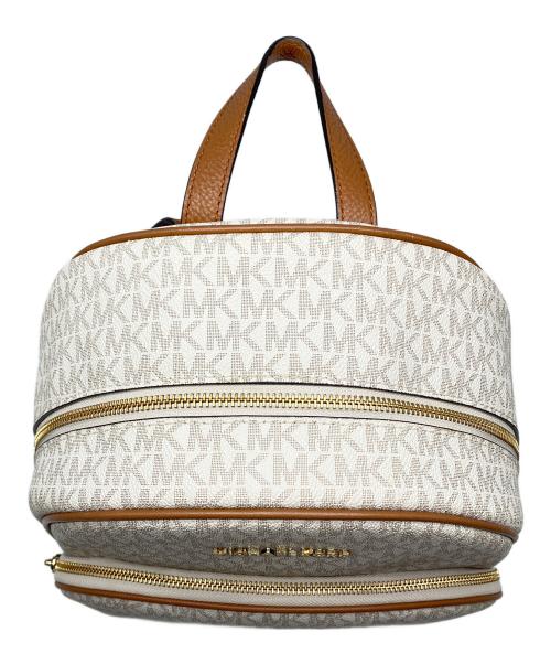 MICHAEL KORS（マイケルコース）MICHAEL KORS (マイケルコース) リュック ホワイトの古着・服飾アイテム