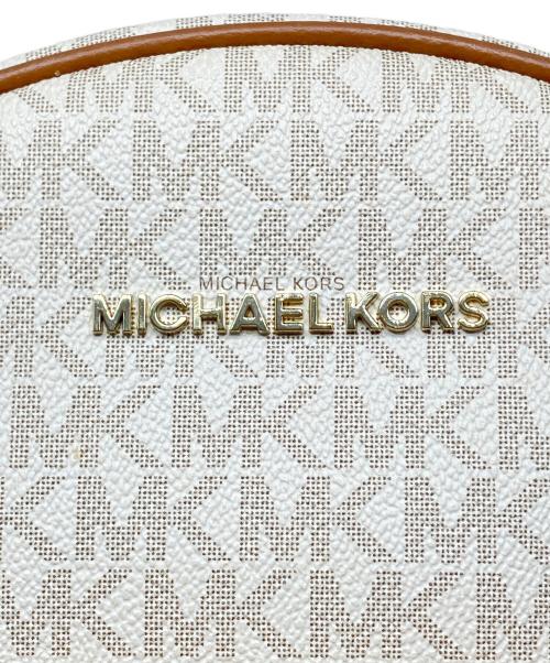 MICHAEL KORS（マイケルコース）MICHAEL KORS (マイケルコース) リュック ホワイトの古着・服飾アイテム