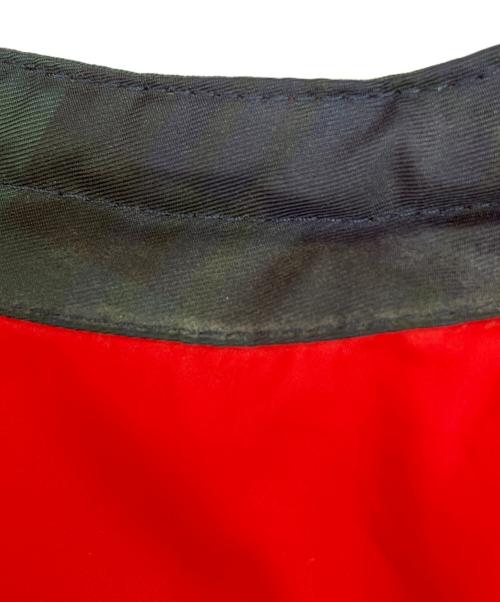 POLO RALPH LAUREN（ポロ・ラルフローレン）POLO RALPH LAUREN (ポロ・ラルフローレン) ダウンベスト グリーン×レッド サイズ:Lの古着・服飾アイテム