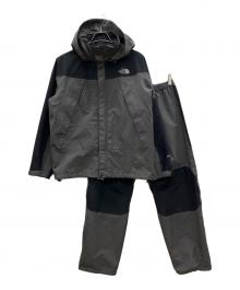 THE NORTH FACE（ザ ノース フェイス）の古着「セットアップ　GORE-TEX」｜グレー×ブラック