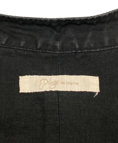 Plage（プラージュ）Plage (プラージュ) ノースリーブ・キャミソールワンピース ブラック サイズ:36の古着・服飾アイテム