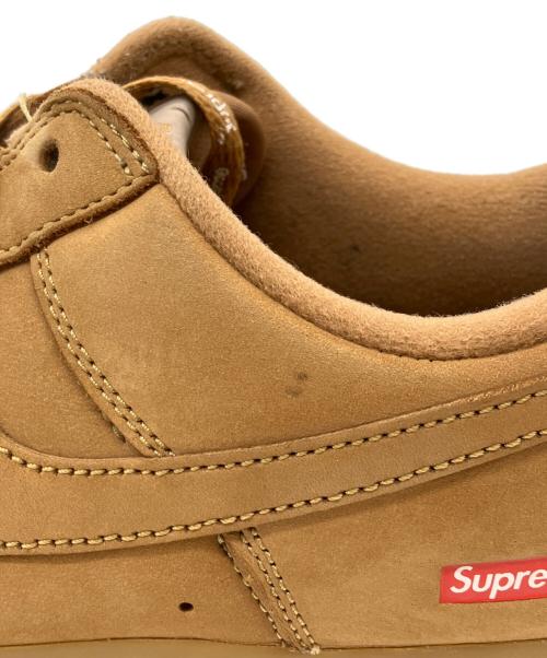 NIKE（ナイキ）NIKE (ナイキ) SUPREME (シュプリーム) AIR FORCE 1 LOW W ブラウン サイズ:27.5㎝の古着・服飾アイテム
