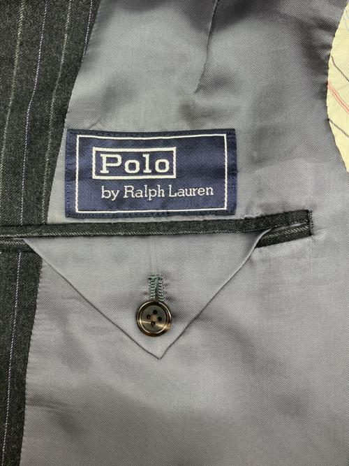 POLO RALPH LAUREN（ポロ・ラルフローレン）POLO RALPH LAUREN (ポロ・ラルフローレン) セットアップスーツ チャコール サイズ:C92 -W80-T170 A5の古着・服飾アイテム
