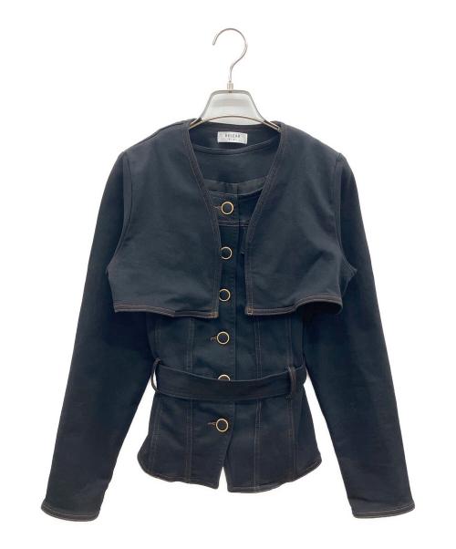 belear mimi（ベリアー ミミ）belear mimi (ベリアー ミミ) セットアップ ブラック サイズ:Freeの古着・服飾アイテム
