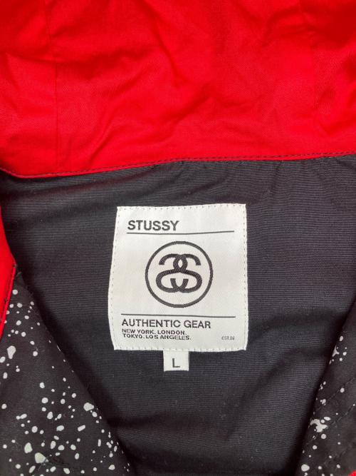 stussy（ステューシー）stussy (ステューシー) アノラックパーカー ブラック サイズ:Lの古着・服飾アイテム