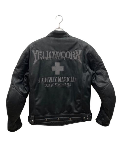 YELLOW CORN（イエローコーン）YELLOW CORN (イエローコーン) ウィンタージャケット ブラック サイズ:Lの古着・服飾アイテム