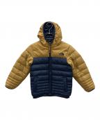 THE NORTH FACEザ ノース フェイス）の古着「ダウンジャケット」｜ベージュ×ネイビー