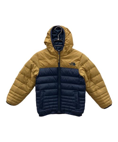 THE NORTH FACE（ザ ノース フェイス）THE NORTH FACE (ザ ノース フェイス) ダウンジャケット ベージュ×ネイビー サイズ:XSの古着・服飾アイテム