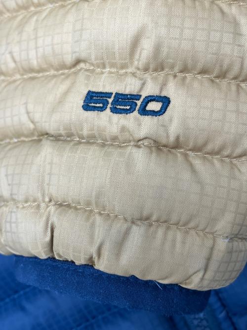 THE NORTH FACE（ザ ノース フェイス）THE NORTH FACE (ザ ノース フェイス) ダウンジャケット ベージュ×ネイビー サイズ:XSの古着・服飾アイテム