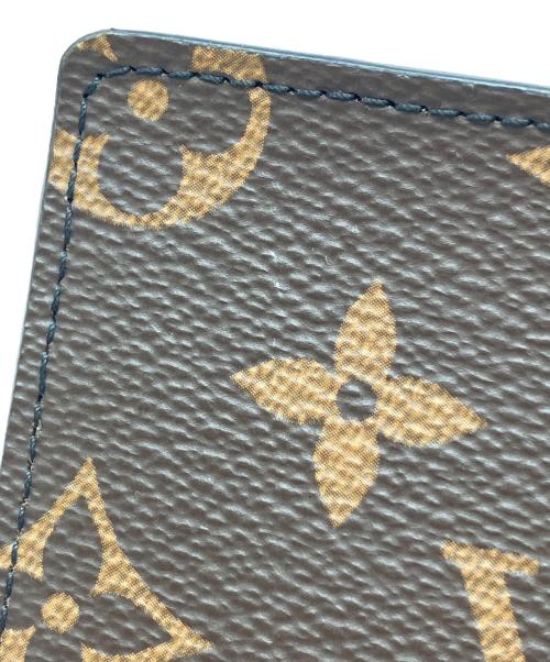 LOUIS VUITTON（ルイ ヴィトン）LOUIS VUITTON (ルイ ヴィトン) 2つ折り財布 ブラウン×ブラックの古着・服飾アイテム