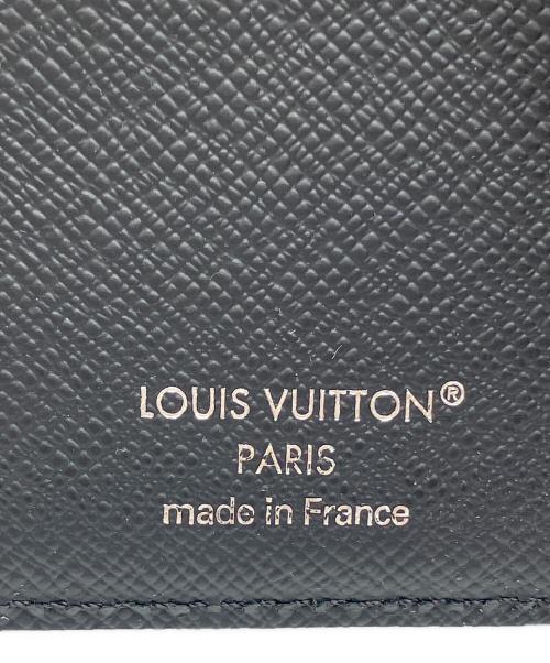 LOUIS VUITTON（ルイ ヴィトン）LOUIS VUITTON (ルイ ヴィトン) 2つ折り財布 ブラウン×ブラックの古着・服飾アイテム